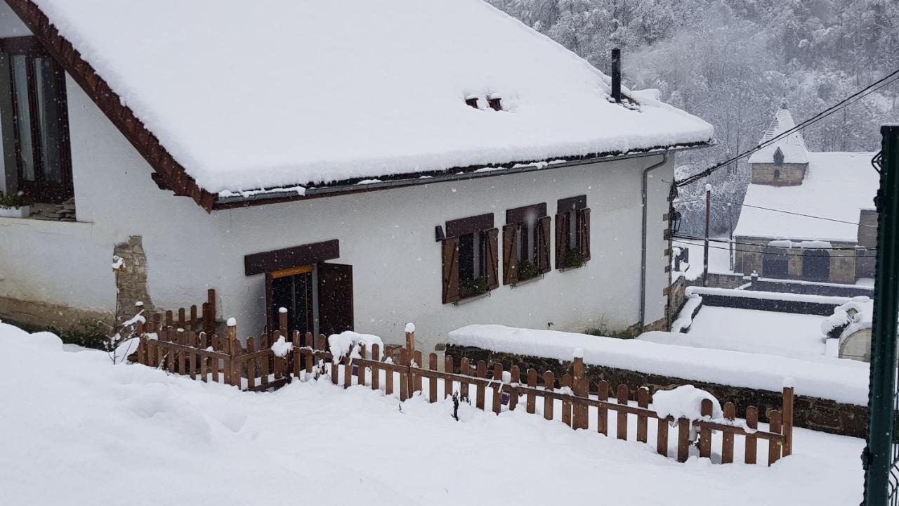 Xandua Etxea - Selva De Irati - Villa Izalzu Exterior foto